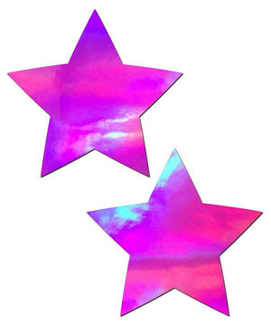 Pastease Holographic Star Pink - iVenuss