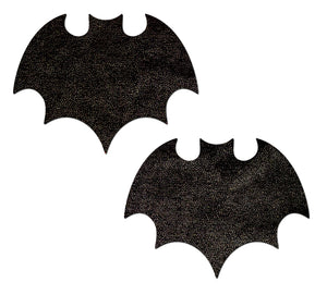 Pastease Liquid Black Bat Nipple Pasties - iVenuss