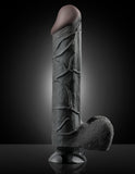 Real Feel Deluxe #12 Black 12in - iVenuss