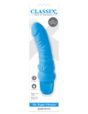 Classix Mr. Right Vibrator Blue - iVenuss