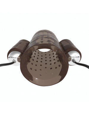 Classix Dual Vibrating Penis Sleeve Smoke - iVenuss