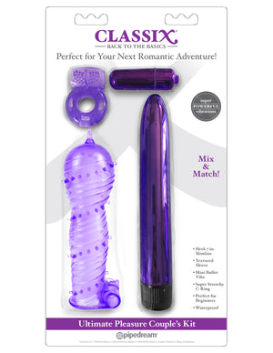 Classix Ultimate Pleasure Couples Kit Purple - iVenuss
