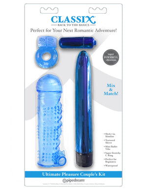 Classix Ultimate Pleasure Couples Kit Blue - iVenuss