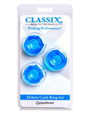 Classix Deluxe Cock Ring Set Set - iVenuss