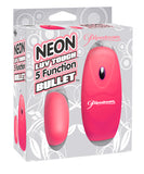 Neon Luv Touch Bullet Pink 5 Function - iVenuss