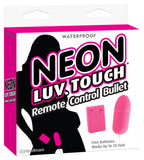 Neon Luv Touch Remote Control Bullet Pink - iVenuss