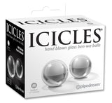 Icicles #42 Medium Glass Ben-wa Balls - iVenuss
