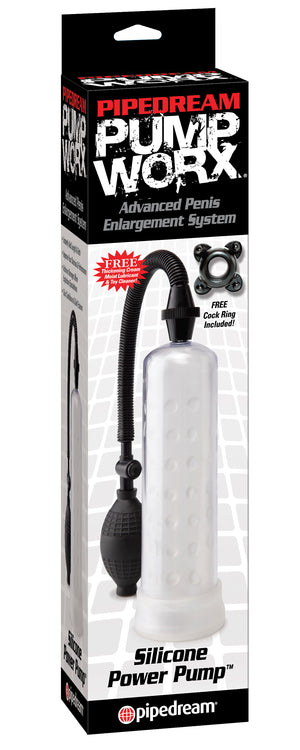 Pump Worx Silicone Power Pump Clear - iVenuss