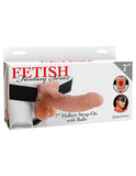 Fetish Fantasy 7 Hollow Strap On W-balls Flesh " - iVenuss