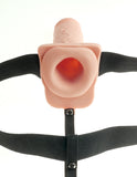 Fetish Fantasy 7 In Hollow Rechargeable Strap-on W- Balls - iVenuss