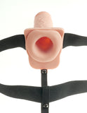 Fetish Fantasy 9 In Hollow Rechargeable Strap-on W- Balls - iVenuss