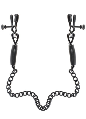 Fetish Fantasy Adjustable Nipple Chain Clamps - iVenuss