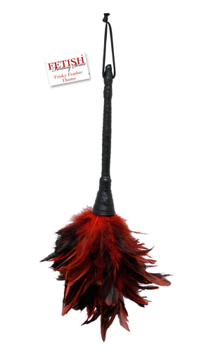 Fetish Fantasy Frisky Feather Duster Red - iVenuss