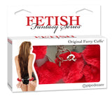Fetish Fantasy Fur Handcuffs-red - iVenuss