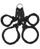 Fetish Fantasy Japanese Silk Rope Hogtie Black - iVenuss