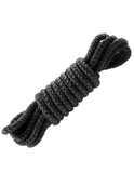Fetish Fantasy Mini Silk Rope Black - iVenuss