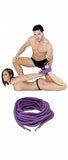 Fetish Fantasy Japanese Silk Rope Purple - iVenuss