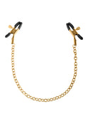 Fetish Fantasy Gold Nipple Chain Clamps - iVenuss