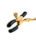 Fetish Fantasy Gold Nipple Chain Clamps - iVenuss