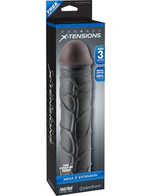 Fantasy X-tensions Mega Extension 3in Black - iVenuss