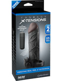 Fantasy X-tensions Vibrating Real Feel 2in Extension Bl - iVenuss