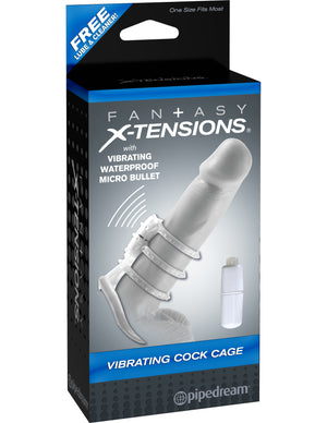 Fantasy X-tensions Vibrating Cock Cage - iVenuss