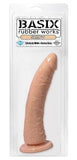 Basix Rubber Works 7in Flesh Slim Dong W- Suction Cup - iVenuss