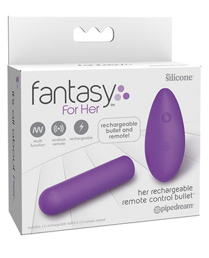 Fantasy For Her Her Remote Control Rechargeable Bullet - iVenuss