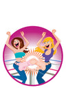 Bachelorette Dueling Dickies Inflatable