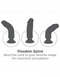 King Cock 10in Cock Flesh Vibrating - iVenuss