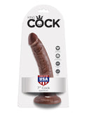 King Cock 7in Cock Brown - iVenuss