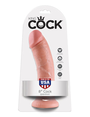 King Cock 8in Cock Flesh - iVenuss