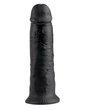 King Cock 10in Cock Black - iVenuss