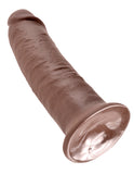 King Cock 10in Cock Brown - iVenuss