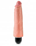 King Cock 8 Vibrating Stiffy Beige " - iVenuss