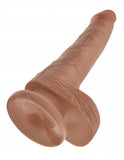 King Cock 6 Cock W-balls Tan " - iVenuss