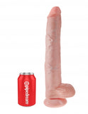 King Cock 14 Cock W-balls Flesh " - iVenuss