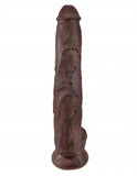 King Cock 14 Cock W-balls Brown " - iVenuss