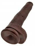 King Cock 14 Cock W-balls Brown " - iVenuss