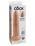 King Cock 9 Uncut Beige Dildo " - iVenuss