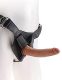 King Cock Strap On Harness W- 7in Cock Tan - iVenuss