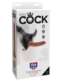 King Cock Strap On Harness W- 7in Cock Tan - iVenuss