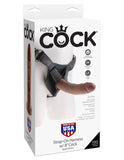King Cock Strap On Harness W-8 Cock Brown 