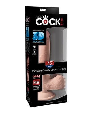 Triple Density 7.5 Cock W-balls Flesh " - iVenuss