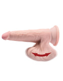 King Cock Triple Density Plus 9in Cock W- Swinging Balls