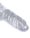 King Cock Clear 4 In Cock W- Balls - iVenuss