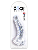 King Cock Clear 7.5 In Cock W- Balls - iVenuss