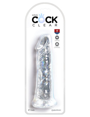 King Cock Clear 8 In Cock - iVenuss