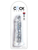 King Cock Clear 8 In Cock