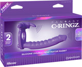 Fantasy C-ringz Double Penetrator Rabbit - iVenuss